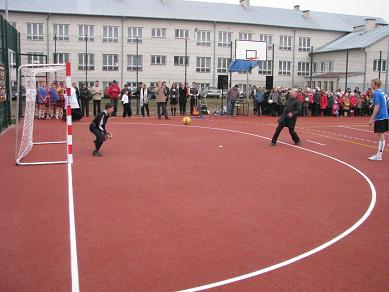 Uroczyste otwarcie kompleksu sportowego "Moje Boisko - Orlik 2012"