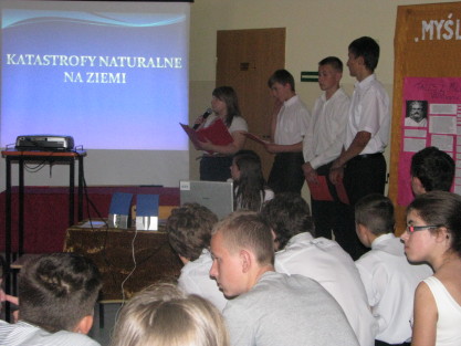 Prezentacje projektów gimnazjalnych 2012