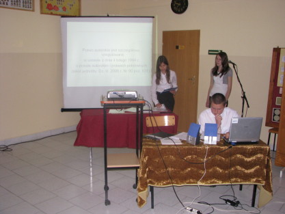 Prezentacje projektów gimnazjalnych 2012