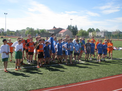 Zawody sportowe w Sobolewie
