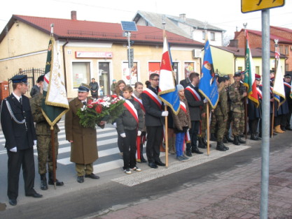 Sobolew - udział w uroczystościach z okazji 95 rocznicy odzyskania niepodległości przez Polskę