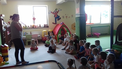 Wycieczka 3-latków do "Krainy Czarów" - sali zabaw w Garwolinie