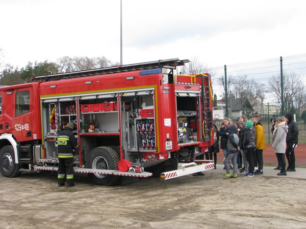 Wizyta strażaków z OSP Gończyce