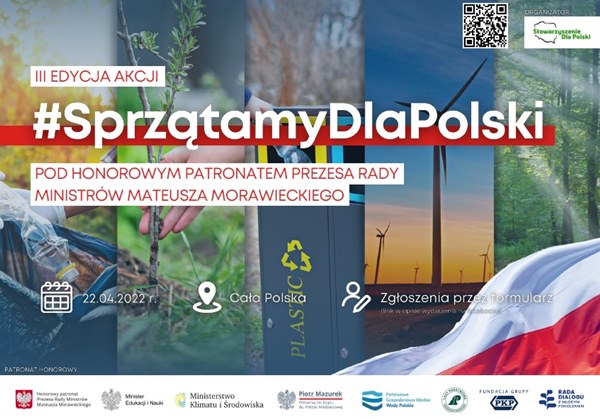 „Sprzątamy dla Polski” – akcja z okazji Dnia Ziemi